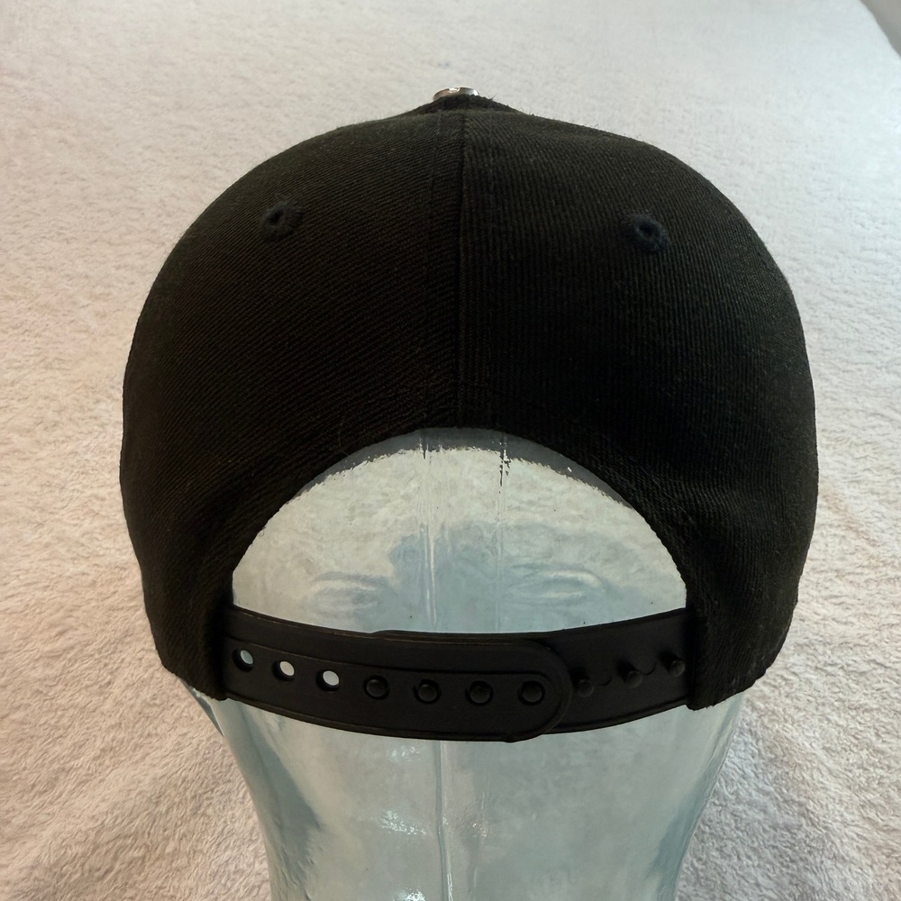 Harley-Davidson New Era 9FORTY Black Sequin Bar & Shield Snapback Hat Cap - Picture 6 of 16